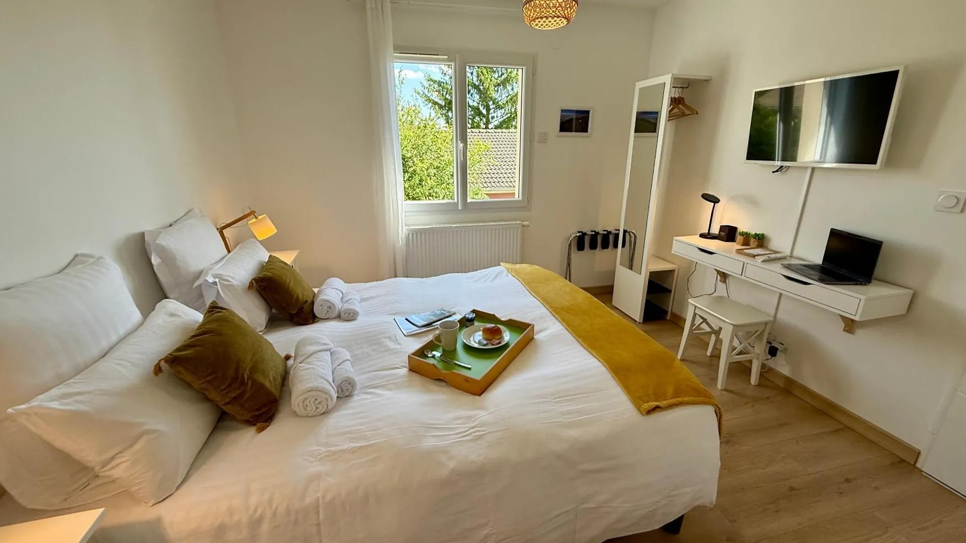 Chambres d'hôtes Gite Grange Debout Beynost Bed & Breakfast